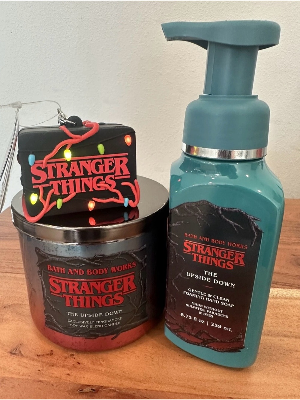 Bath & Body Works: Stranger Things 3-Wick Candles, Hand Soaps, & Sani Clips - Picture 7 of 7